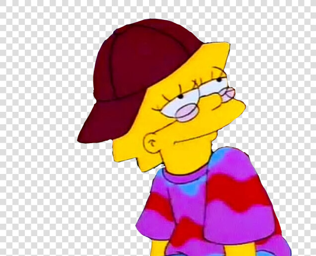  aesthetic  lisa  lisasimpson  simpsons  picsart  vintage   Lisa Simpson  HD Png DownloadTransparent PNG