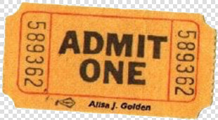  gold  yellow  orange  vintage  ticket  admitone  raffle   Aesthetic Admit One Ticket Png  Transparent PngTransparent PNG