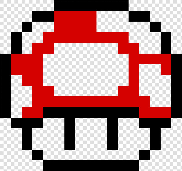 Super Mario Toad Pixel Art Clipart   Png Download   Mario Toad Pixel Art  Transparent PngTransparent PNG