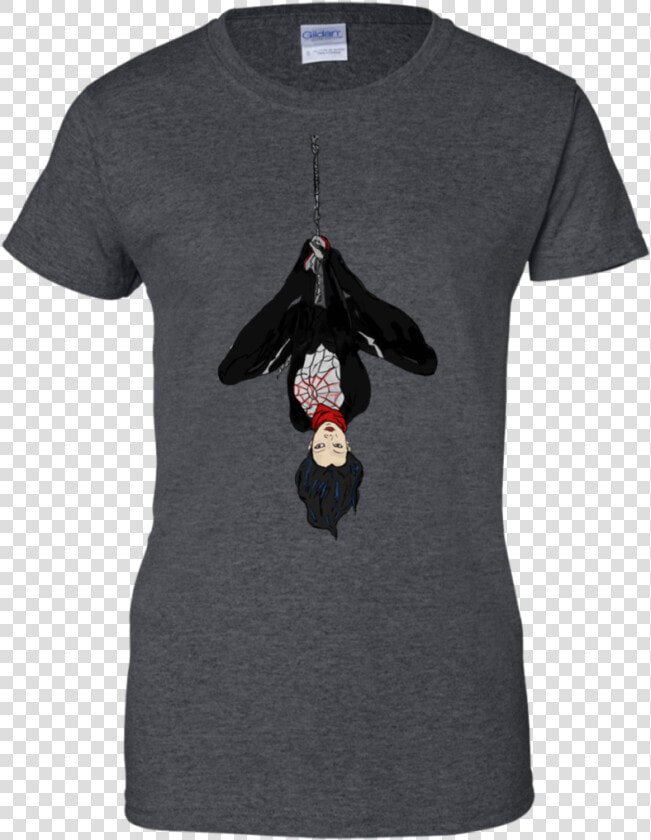 Silk Shes Just Hangin Spider Woman T Shirt  amp  Hoodie   Eleven Darth Vader Shirt  HD Png DownloadTransparent PNG