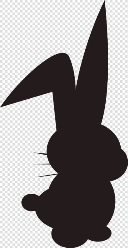 Clip Art Free Digital Scrapbooking Embellishment   Silhouette Cute Rabbit Png  Transparent PngTransparent PNG