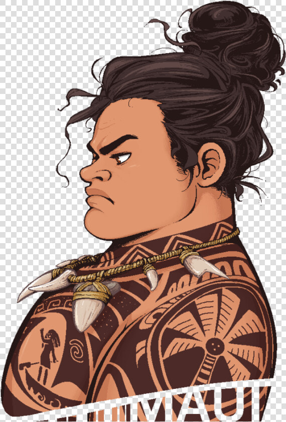 Moana Clipart Maui   Maui Moana Fanart  HD Png DownloadTransparent PNG