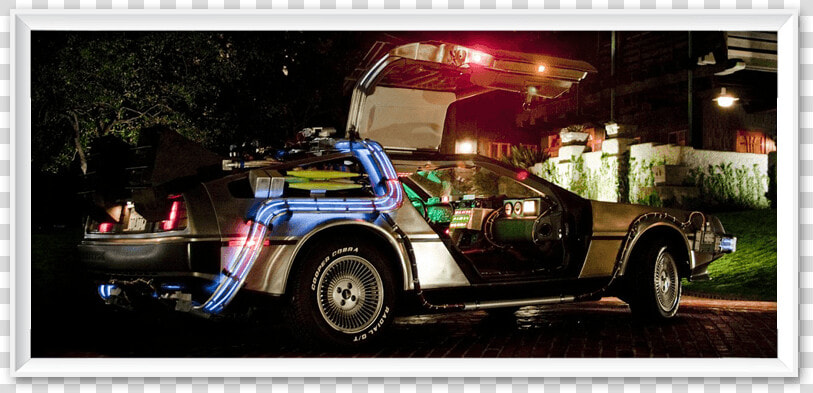 Delorean Time Machine  HD Png DownloadTransparent PNG