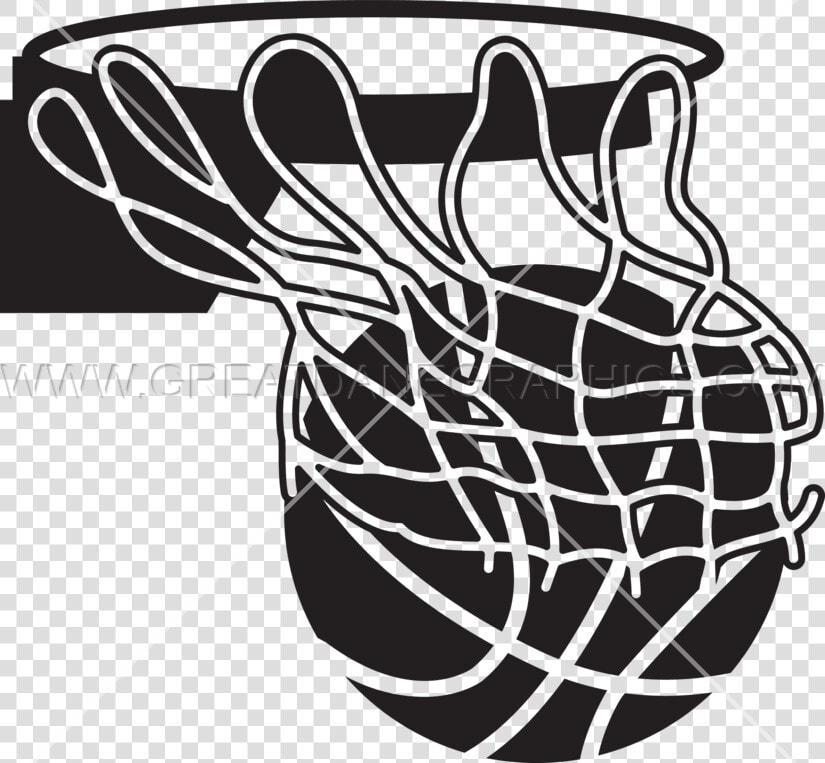 Flaming Basketball Net Clipart Vector Black And White   Flaming Basketball Black And White Clipart  HD Png DownloadTransparent PNG