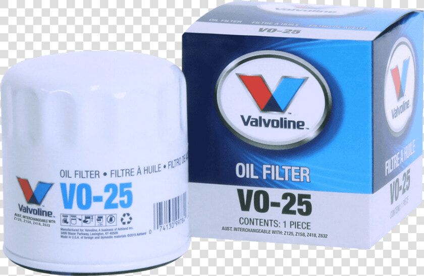 Vo 25 Multi Fit Oil Filter   Valvoline Oil Filter Vo 106  HD Png DownloadTransparent PNG