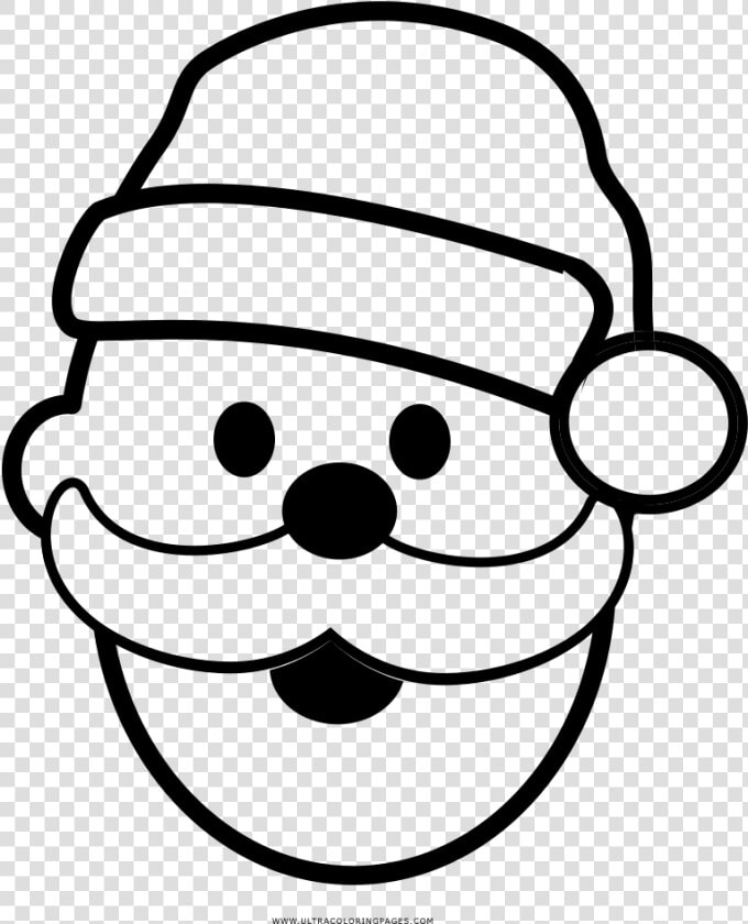 Papai noel Coloring Page   Drawing  HD Png DownloadTransparent PNG