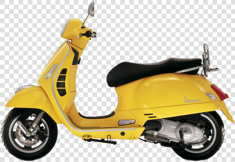 Yellow Scooter Png Image   Vespa Gts Supertech 300  Transparent PngTransparent PNG