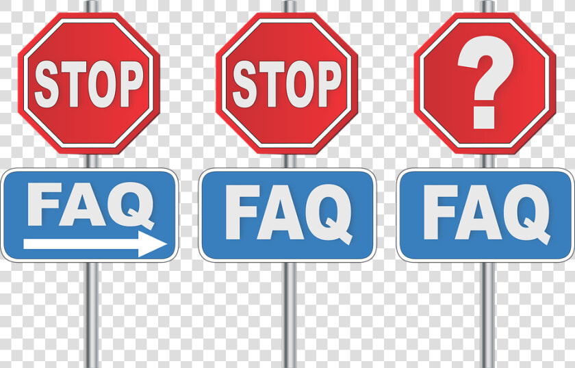 Faq  Sign  Help  Support  Question  Ask  Information   Stop Sign  HD Png DownloadTransparent PNG