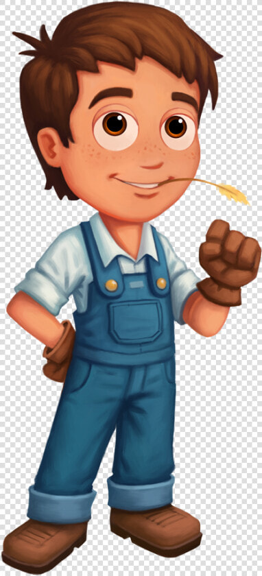 Cartoon Farmer Transparent Background Png   Farmville 2 Characters Png  Png DownloadTransparent PNG