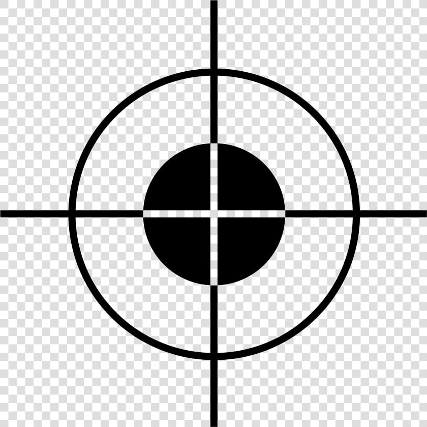 Crosshair Target Visor Sightings Free Image   Transparent Sniper Target Png  Png DownloadTransparent PNG