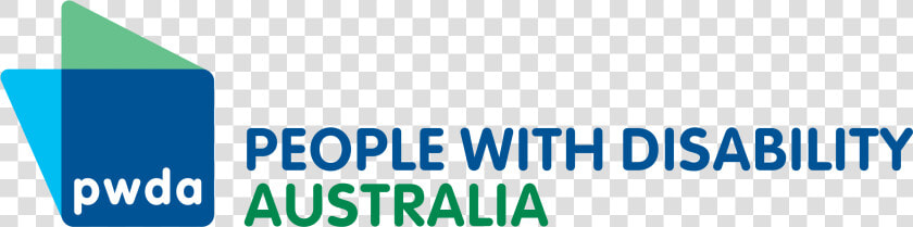 A Blue Square With Pwda In White Text In The Middle   People With Disability Australia  HD Png DownloadTransparent PNG