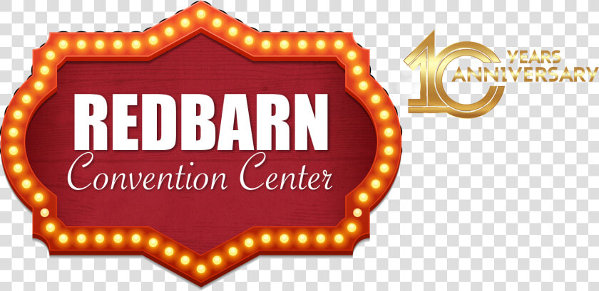 Logo 10years V2   Red Barn Convention Center  HD Png DownloadTransparent PNG