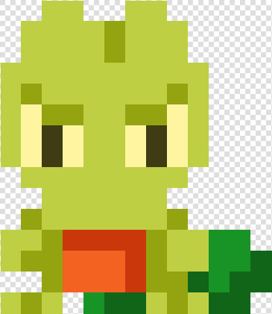 Pixel Art Pokemon Treecko  HD Png DownloadTransparent PNG