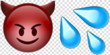  devil  evil  red  emoji  iphone  ios   Red Devil Emoji Iphone  HD Png DownloadTransparent PNG