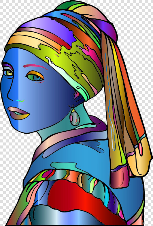 Girl With Pearl Earring By Gimpworkshop Surreal  HD Png DownloadTransparent PNG