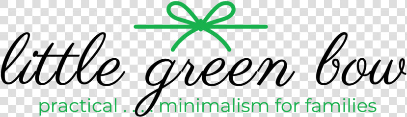 Little Green Bow Logo Practical Color   Design  HD Png DownloadTransparent PNG