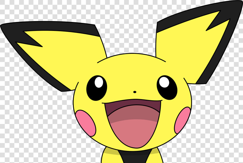 Pichu Cute Face     Pichu Png  Transparent PngTransparent PNG