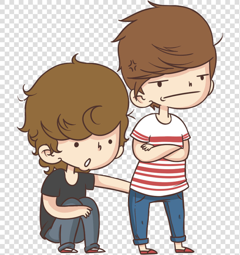 Creative World Caricaturas Png De One Direction   Bromance Drawing  Transparent PngTransparent PNG