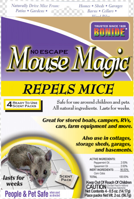 Bonide Mouse Magic Repellent  HD Png DownloadTransparent PNG