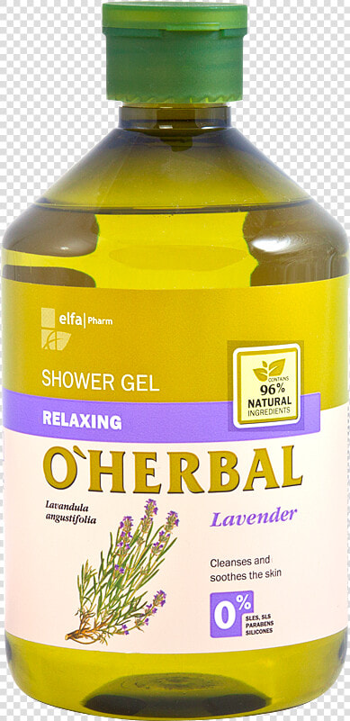 O Herbal Shower Gel Relaxing   Shower Gel O Herbal Lavender  HD Png DownloadTransparent PNG