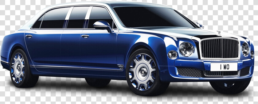 Bentley Mulsanne Grand Limousine Blue Car Png Image  Transparent PngTransparent PNG