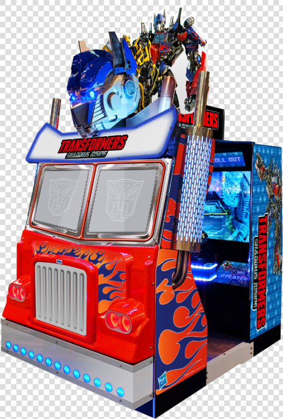 Transformers Shadows Rising Rolls Out To Arcades In   Transformers Human Alliance Arcade Game  HD Png DownloadTransparent PNG