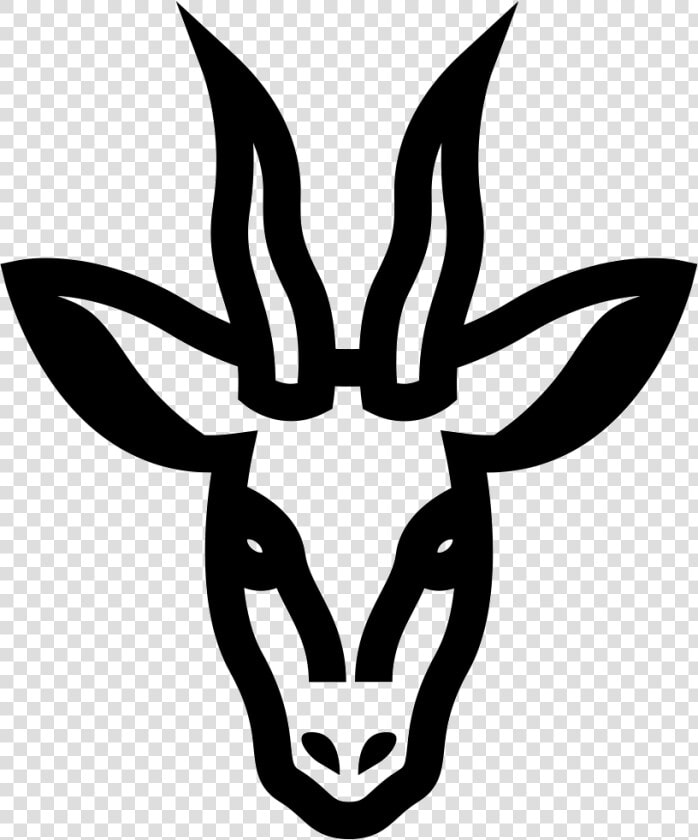 Deer Head Frontal Outline   Deer Outline Png Head  Transparent PngTransparent PNG