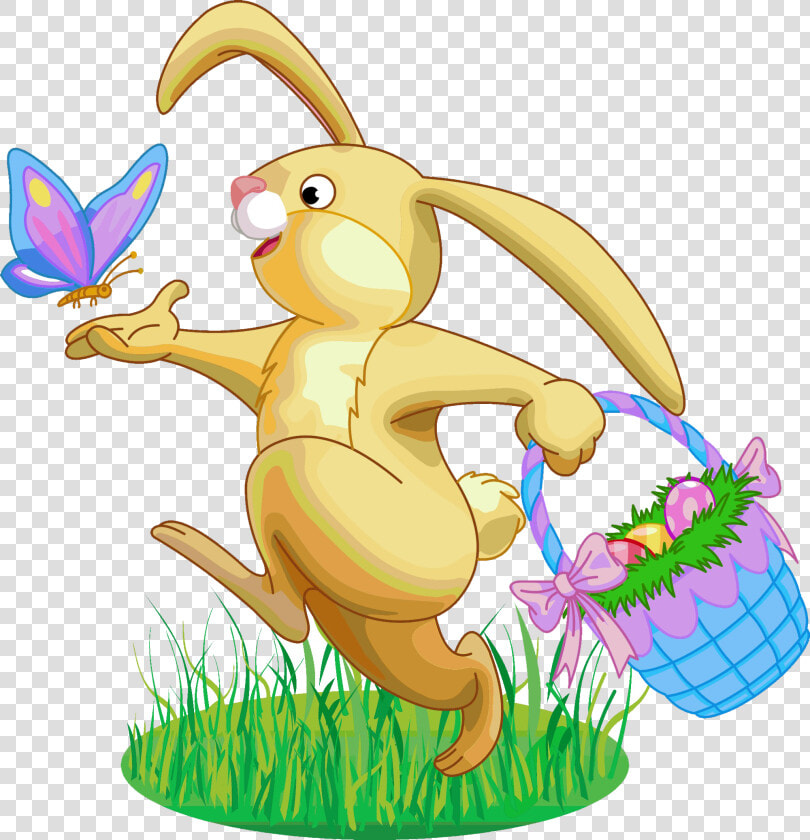 Easter Rabbit Clipart   Easter Bunny Transparent Background  HD Png DownloadTransparent PNG