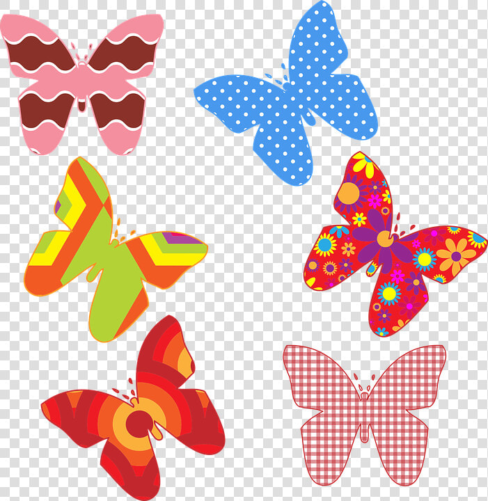 Butterflies Butterfly Colorful   Colorful Butterflies Clipart Free  HD Png DownloadTransparent PNG