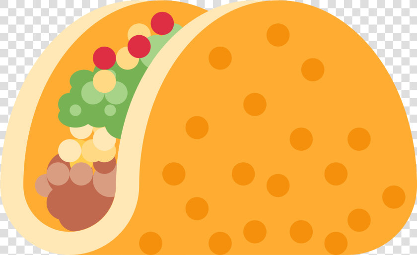 Taco Sticker By Twitterverified Account   Discord Taco Emoji  HD Png DownloadTransparent PNG