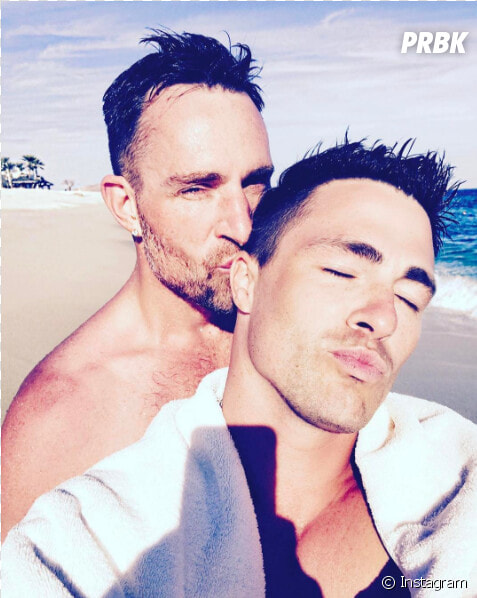 Colton Haynes En Couple Avec Jeff Leatham   Colton Haynes Jeff Leatham  HD Png DownloadTransparent PNG