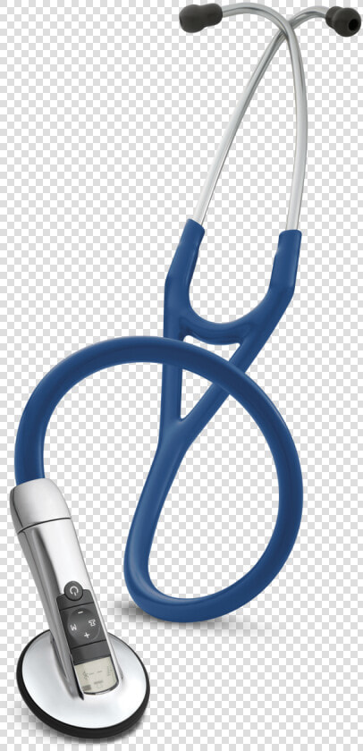 Littmann Electronic Stethoscope Model 3200  Navy  3200nb   Littmann Electronic Stethoscope 3100  HD Png DownloadTransparent PNG