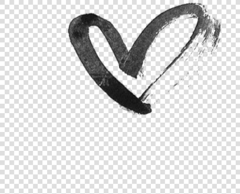 Heart Hearts Drawing Black Tumblr Draw Png Black Ribbon   Heart Drawing Transparent Background  Png DownloadTransparent PNG