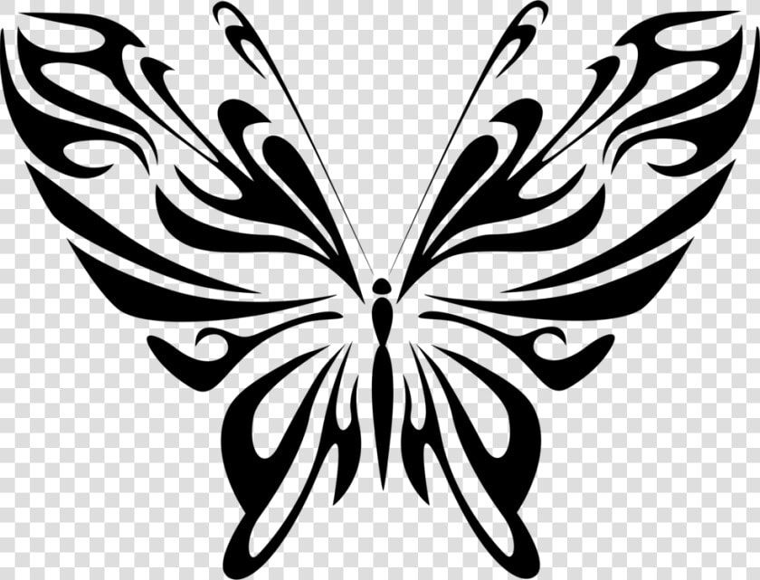 Resumen  Animales  Negro  Mariposa  Mosca  Insectos   Butterfly Images Line Art  HD Png DownloadTransparent PNG