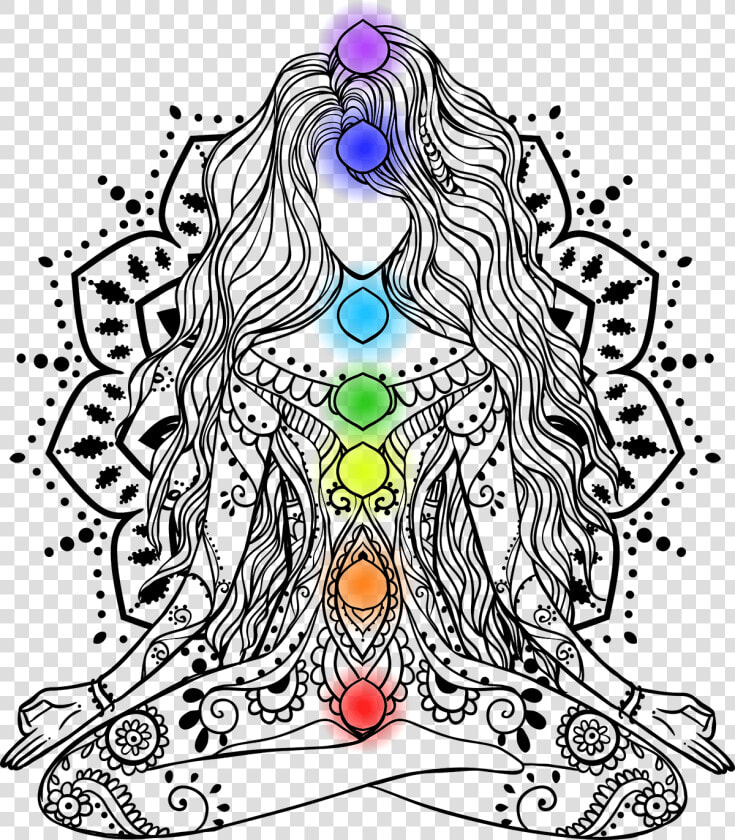 Yoga Om Chakras Mindfulness Meditation Zen 4  HD Png DownloadTransparent PNG