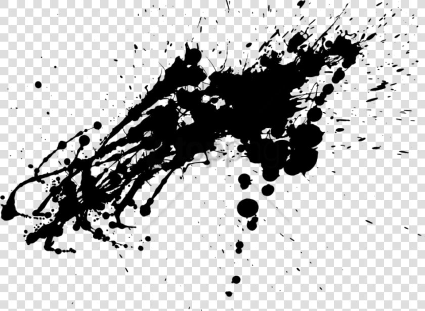 Transparent Splash Clipart Black And White   Manchas De Pintura Png  Png DownloadTransparent PNG