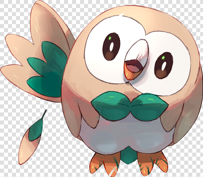  rowlet  pokemonsunandmoon  pokemon   Pokemon Rowlet Icon  HD Png DownloadTransparent PNG