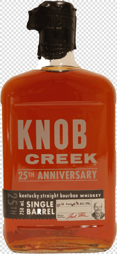 Knob Creek 25th Anniversary   Grain Whisky  HD Png DownloadTransparent PNG