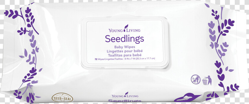 Seedlings Baby Wipes  Calm   Young Living Baby Wipes Png  Transparent PngTransparent PNG