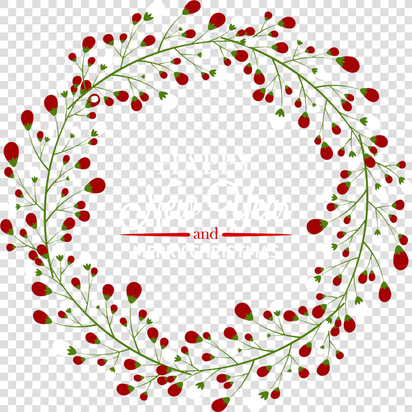 Santa Claus Christmas Wreath Clip Art   Free Christmas Wreath Clip Art  HD Png DownloadTransparent PNG