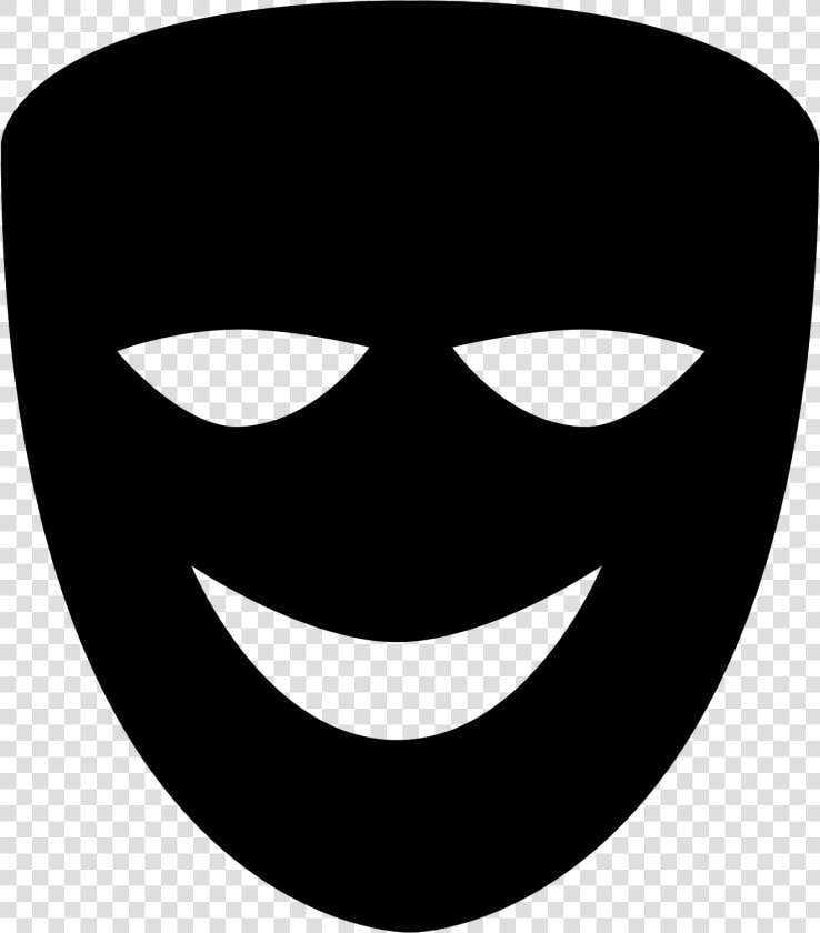 Theater Vector Laughing Mask   Icono De La Comedia  HD Png DownloadTransparent PNG