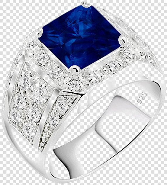 Neelam Transparent Image   Mens Silver Ring With Stone  HD Png DownloadTransparent PNG