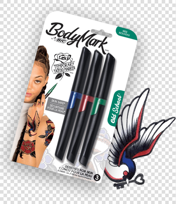 A Promotional Image   Bic Temporary Tattoo Marker  HD Png DownloadTransparent PNG