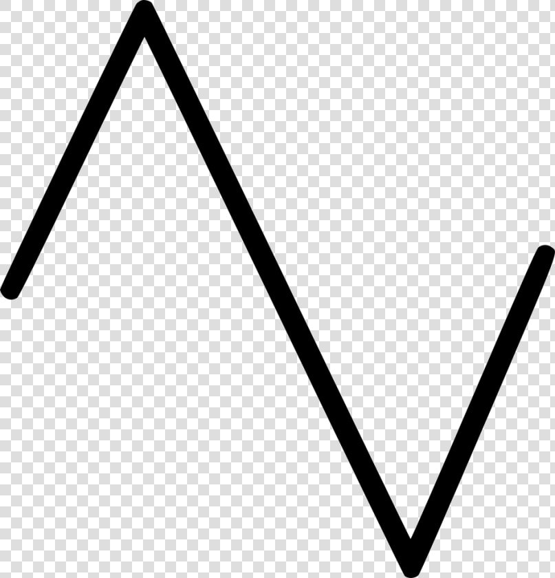 Sound Wave Triangle Synth Music   Triangle Wave Icon Free  HD Png DownloadTransparent PNG