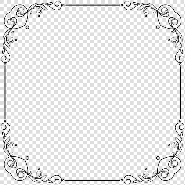 Frame  Border  Element  Classic  Pattern  Line  Design   Transparent Background Elegant Border  HD Png DownloadTransparent PNG