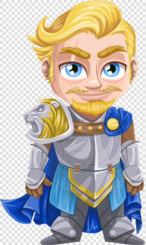 Knight With Armor Cartoon Vector Character Aka Dwight  HD Png DownloadTransparent PNG