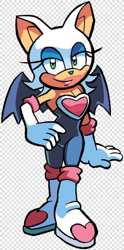 Sonic News Network   Sonic Archie Rouge  HD Png DownloadTransparent PNG