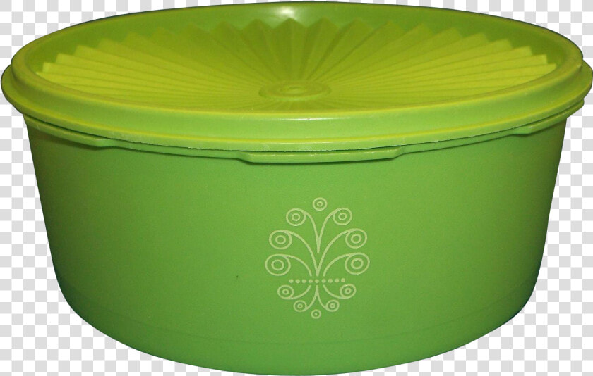 Tupperware Lime Green Servalier 8 Cup Canister   Bowl  HD Png DownloadTransparent PNG