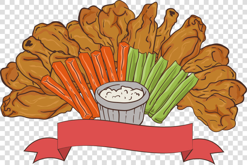 Korean Fried Chicken Wing   Chicken Wings Vector File  HD Png DownloadTransparent PNG