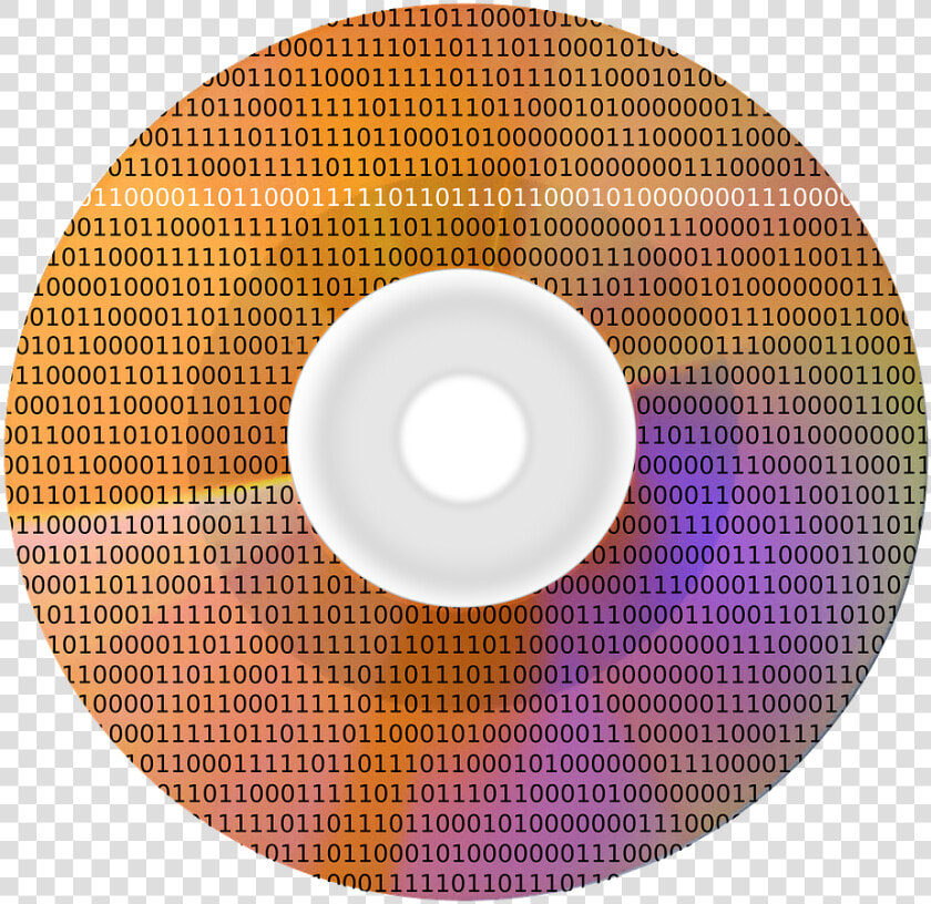 Sistema Binario En Un Cd  HD Png DownloadTransparent PNG